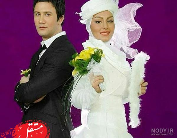 عکس عروسی سارا و نیکا در استخر
