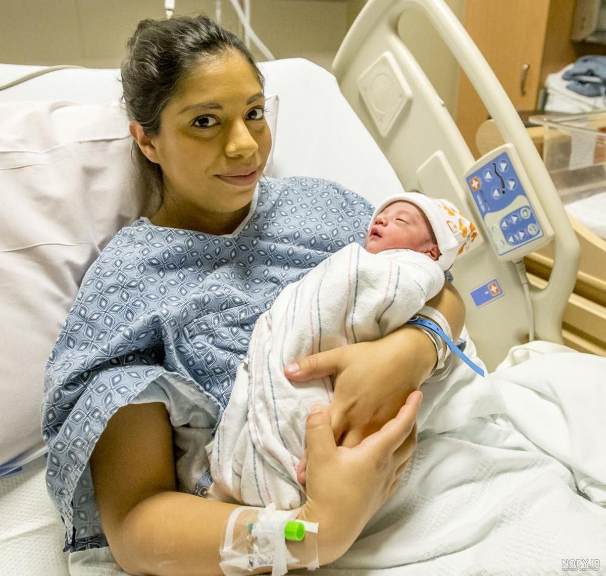 تصاویر نوزادان تازه متولد شده در بیمارستان