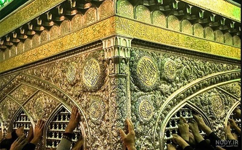 عکس حرم امام رضا با کبوتر عکس حرم امام رضا با کبوتر