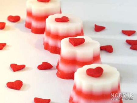 عکس ژله برای ولنتاین عکس ژله برای ولنتاین