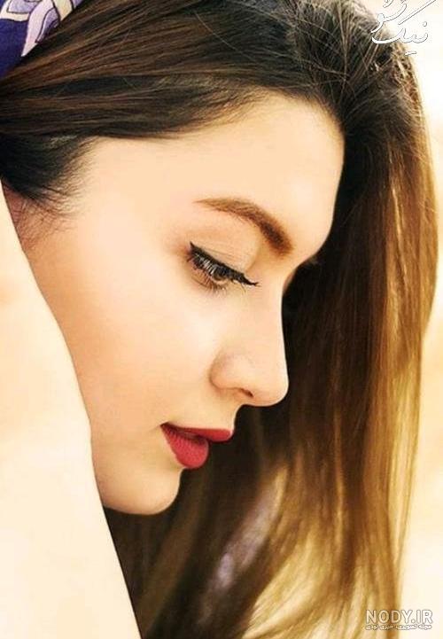 عکس دخترونه نیم رخ زیبا