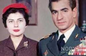 عکس شاه و ملکه ثریا