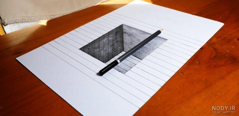 عکس نقاشی سه بعدی خیلی ساده عکس نقاشی سه بعدی خیلی ساده