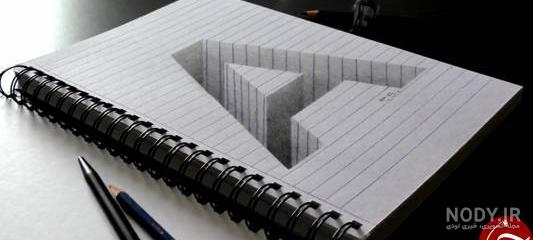 نقاشی سه بعدی دخترانه نقاشی سه بعدی دخترانه