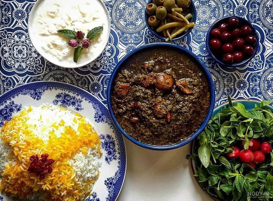 عکس غذای ساده ایرانی