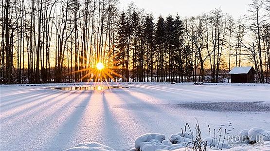 عکس منظره های زیبای زمستانی
