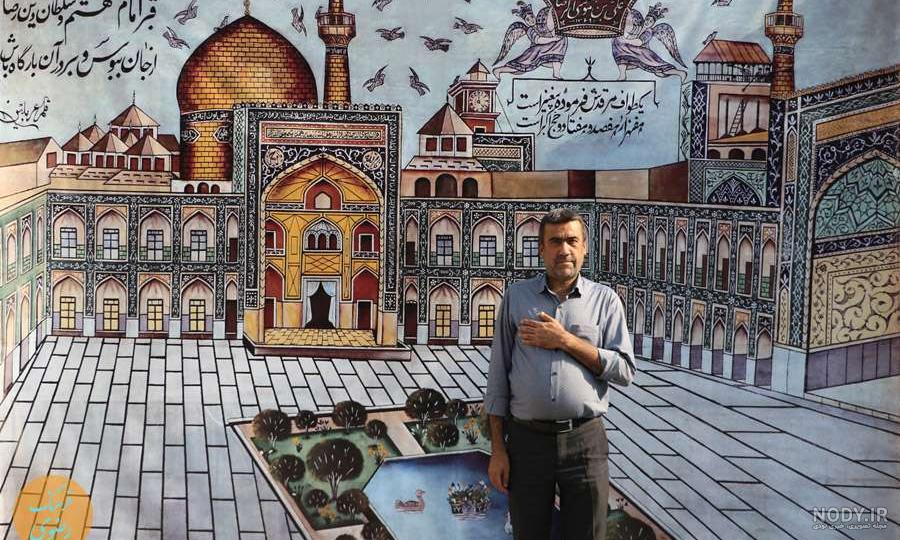 عکس یادگاری حرم امام رضا