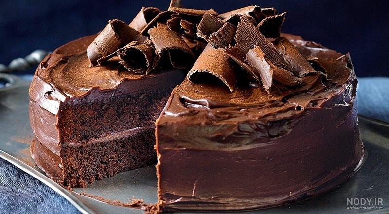 مدلهای تزیین کیک شکلاتی
