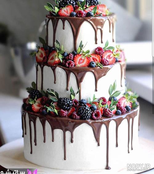 کیک تولد ساده و شیک