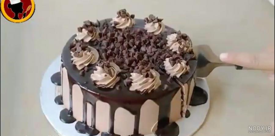 کیک تولد شکلاتی لاکچری مردانه