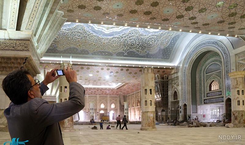 عکس سنگ قبر خمینی