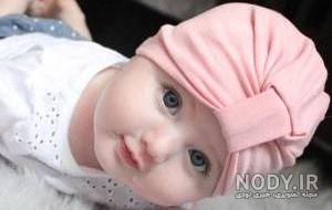 عکس نوزاد دختر زیبا
