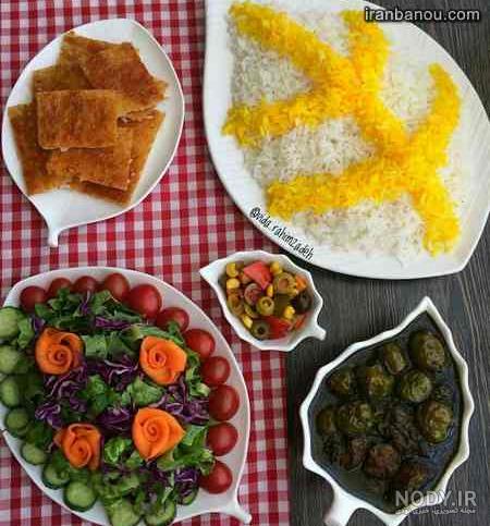 عکس غذای خانگی تهران