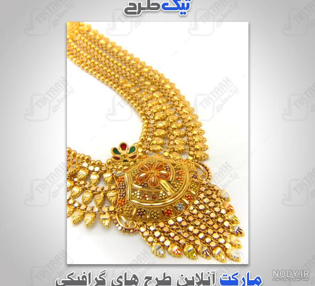 عکس گردنبند طلا کویتی