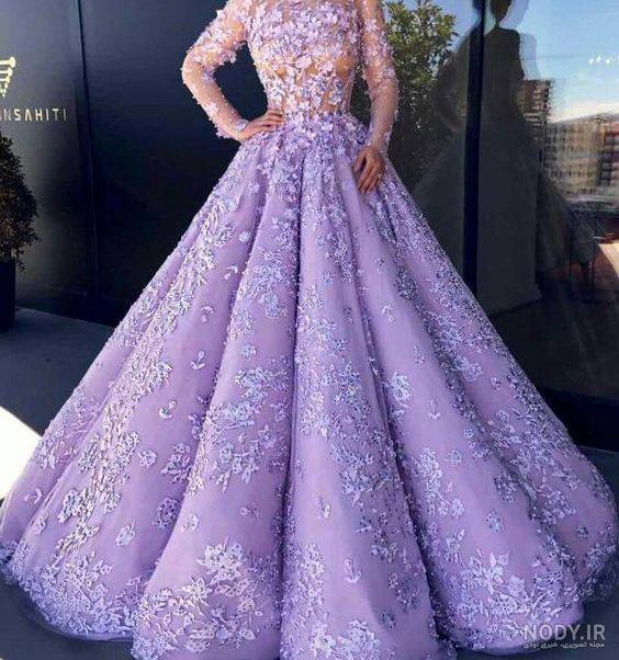 عکس لباس عروس یاسی