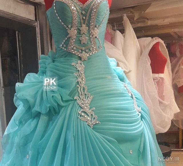 پرنسسی پفی لباس عروس جدید