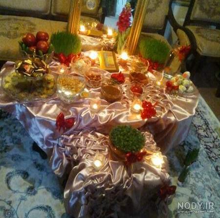 عکس سفره هفت سین فانتزی