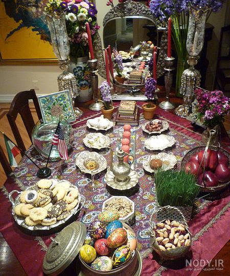 عکس سفره ی عید