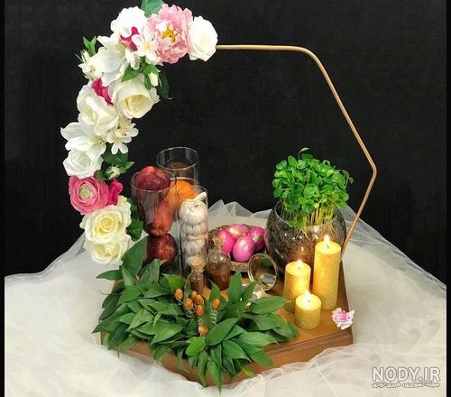 ساخت هفت سین با سیخ چوبی ساخت هفت سین با سیخ چوبی