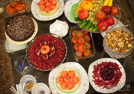 چگونه سفره شب یلدا را بچینیم چگونه سفره شب یلدا را بچینیم