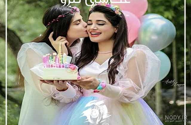 ژست عکس تولد پسرانه در طبیعت ژست عکس تولد پسرانه در طبیعت