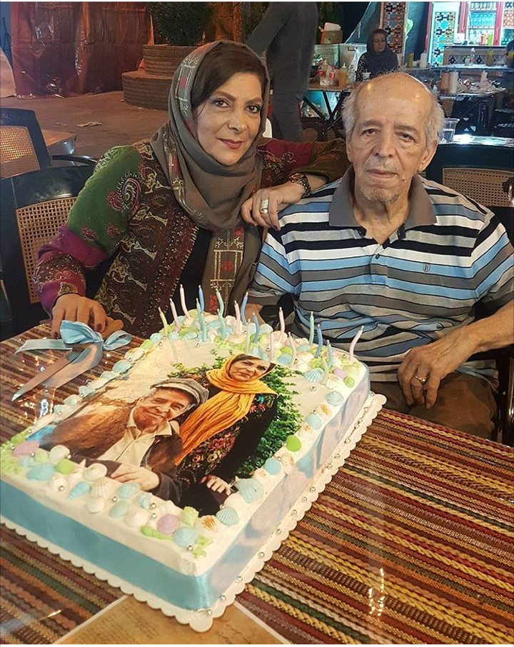 کیک تولد همسرم تولدت مبارک