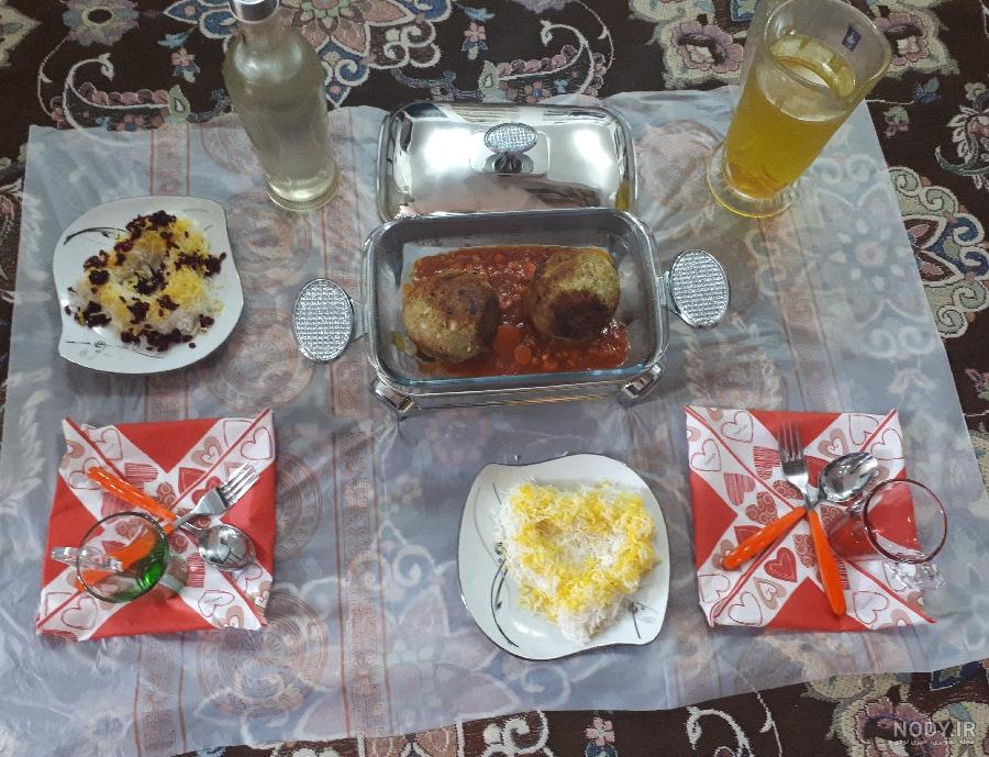 عکس غذا شامی