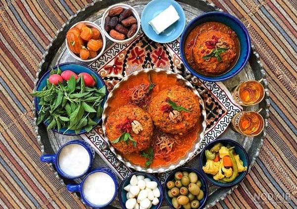 عکس غذای شامی