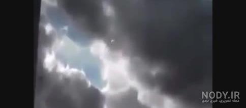عکس واقعی خدا در آسمان