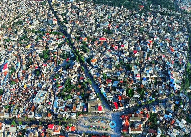 عکس هوایی رشت