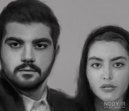 عکس سینا پارسیان و همسرش