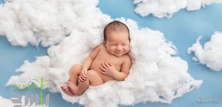 عکس نوزاد تازه متولد شده در بیمارستان