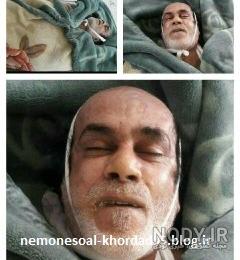 عکس حبیب محبیان در سردخانه