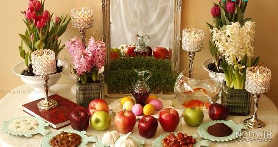 مدل سفره هفت سین سال 1399 مدل سفره هفت سین سال 1399