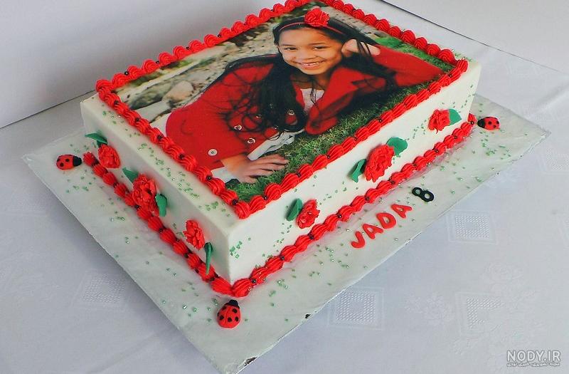 کیک تولد بچه گانه دخترانه