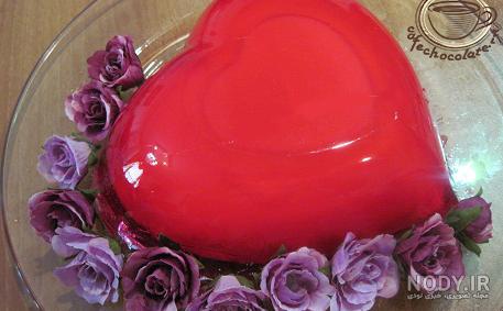 عکس ژله قلب سورپرایز