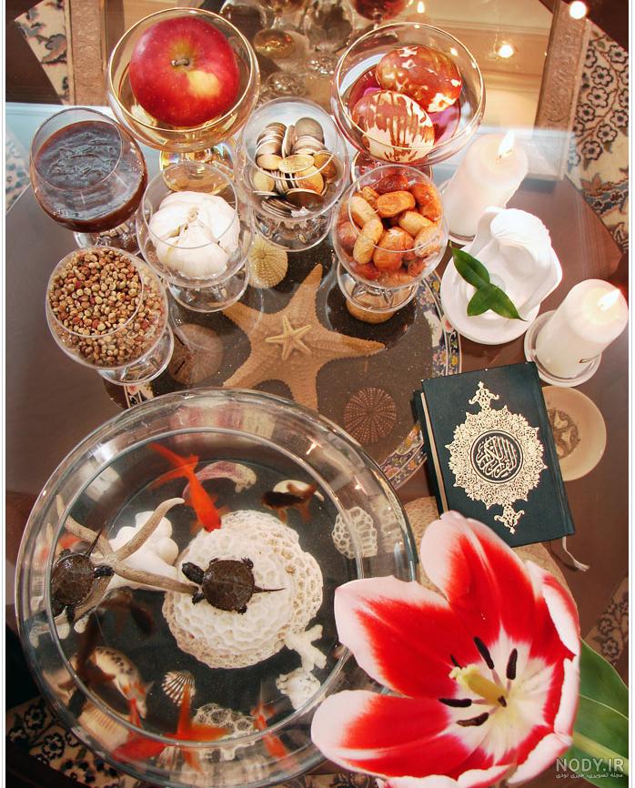 ماهی قرمز سفره هفت سین ماهی قرمز سفره هفت سین