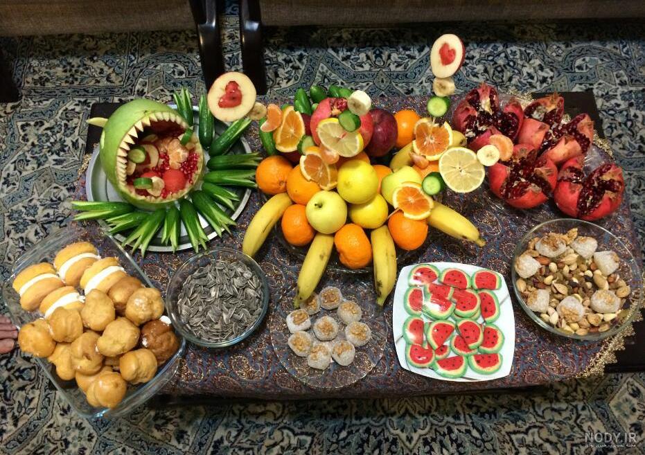 عکس طبیعی شب یلدا