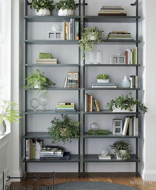 تزیین کتابخانه منزل تزیین کتابخانه منزل