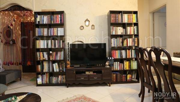 دور ريختني ساخت کتابخانه با کارتن