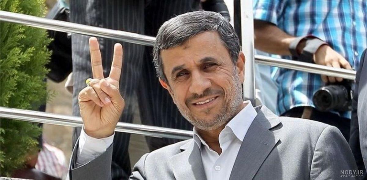 عکس احمدی نژاد و علی کریمی