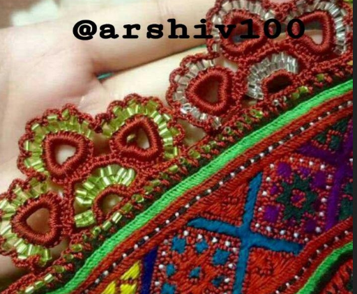 آموزش کریشی ساده با ملیله