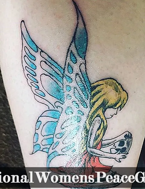 عکس بال فرشته برای تاتو