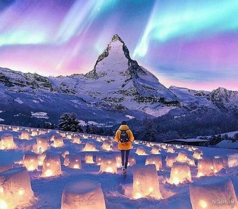  عکس طبیعت زمستانی برای پروفایل