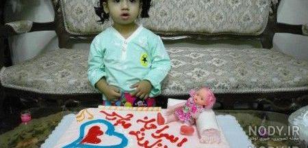 عکس کیک اسما جان تولدت مبارک