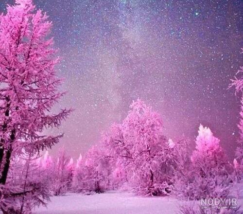  عکس طبیعت زمستانی برای پروفایل