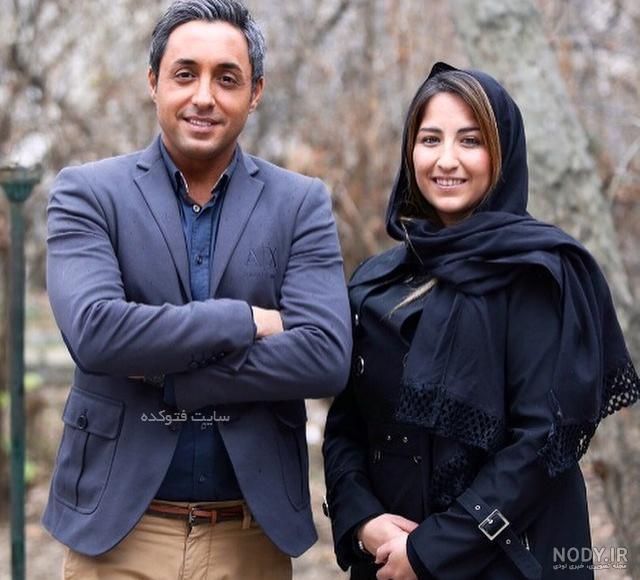 عکس امیر حسین رستمی و همسر