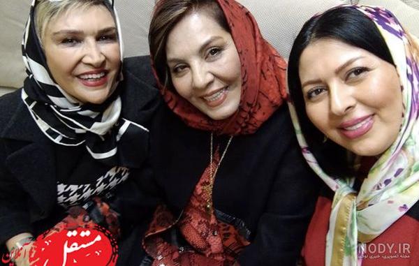 عکس زهره حمیدی و پسرش