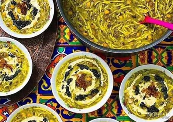 عکس آش رشته خانگی عکس آش رشته خانگی