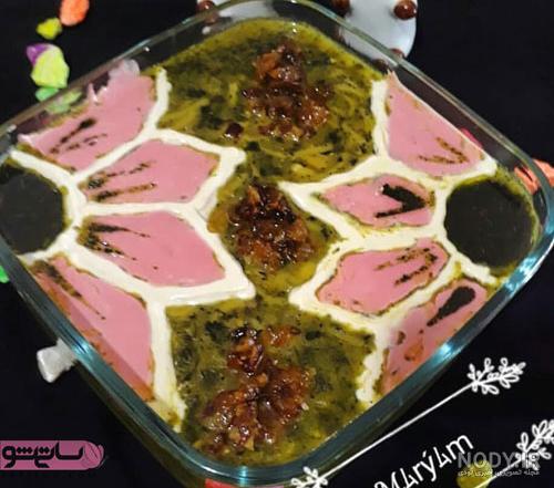 عکس آش رشته در طبیعت